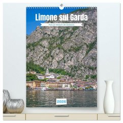 Limone sul Garda - Perle am Westufer des Gardasees (hochwertiger Premium Wandkalender 2026 DIN A2 hoch), Kunstdruck in Hochglanz