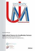 Agricultural Finance for Smallholder Farmers (eBook, ePUB)