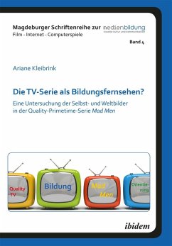 Cover Die TV-Serie als Bildungsfernsehen? (eBook, ePUB)