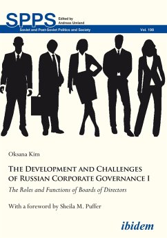 Cover The Development and Challenges of Russian Corporate Governance I (eBook, ePUB)