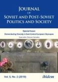 Journal of Soviet and Post-Soviet Politics and Society (eBook, ePUB)