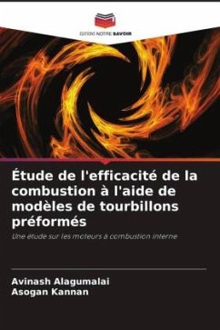 Cover Étude de l'efficacité de la combustion à l'aide de modèles de tourbillons préformés