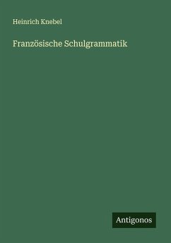 Cover Französische Schulgrammatik