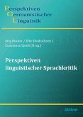 Perspektiven linguistischer Sprachkritik (eBook, ePUB)