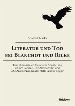 Cover Literatur und Tod bei Blanchot und Rilke (eBook, ePUB)