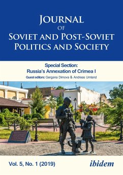 Cover Journal of Soviet and Post-Soviet Politics and Society (eBook, ePUB)