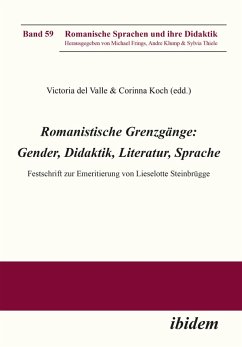 Romanistische Grenzgänge: Gender, Didaktik, Literatur, Sprache (eBook, ePUB)