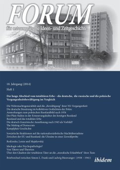 Cover Forum für osteuropäische Ideen- und Zeitgeschichte. 18. Jahrgang, Heft 1 (eBook, ePUB)
