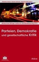 Cover Parteien, Demokratie und gesellschaftliche Kritik (eBook, ePUB)