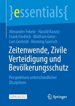 Cover Zeitenwende, Zivile Verteidigung und Bevölkerungsschutz