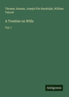 Cover A Treatise on Wills