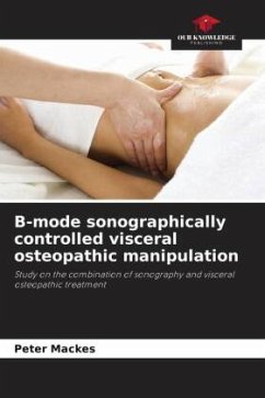 Cover B-mode sonographically controlled visceral osteopathic manipulation
