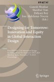 Designing for Tomorrow: Innovation and Equity in Global Interaction Design Designing for Tomorrow: Innovation and Equity in Global Interaction Design