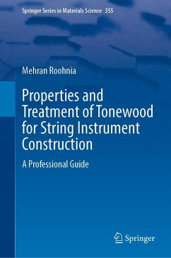 Cover Properties and Treatment of Tonewood for String Instrument Construction