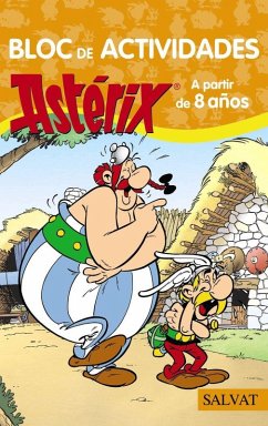 Cover Bloc de actividades Astèrix. A partir de 8 años