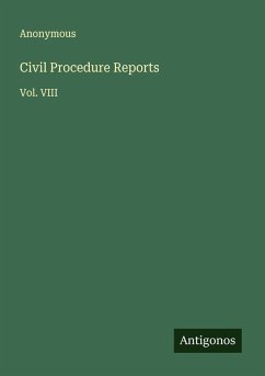 Cover Civil Procedure Reports