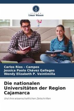 Cover Die nationalen Universitäten der Region Cajamarca