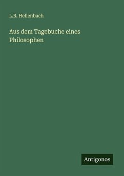 Cover Aus dem Tagebuche eines Philosophen