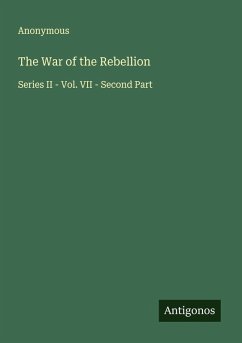 Cover The War of the Rebellion