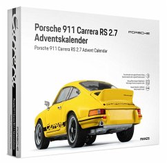 Cover FRANZIS 67273 - Porsche 911 Carrera RS 2.7 Hellgelb Adventskalender