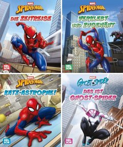 Cover Nelson Mini-Bücher: MARVEL Spider-Man 1-4