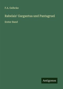 Cover Rabelais' Gargantua und Pantagruel