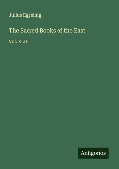 Cover The Sacred Books of the East
