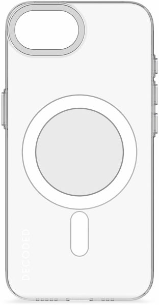 Decoded Recycled Plastic Backc. iPhone 16e Transparent White
