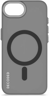 Cover Decoded Recycled Plastic Backc. iPhone 16e Transparent Black