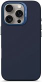 Decoded AntiMicrobial Silicone Backcover iPhone 16 Pro Navy