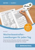 Wochenlesestreifen - Leseübungen für jeden Tag (eBook, PDF) Wochenlesestreifen - Leseübungen für jeden Tag (eBook, PDF)