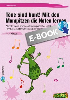 Töne sind bunt! Mit den Mompitzen die Noten lernen (eBook, PDF) - Eggers, Madeleine