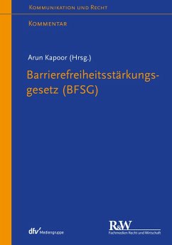 Cover Barrierefreiheitsstärkungsgesetz (BFSG) (eBook, PDF)