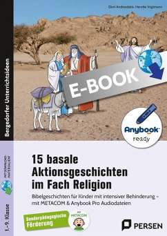 Cover 15 basale Aktionsgeschichten im Fach Religion (eBook, PDF)