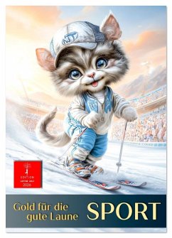 Cover Sport, Gold für die gute Laune (Wandkalender 2026 DIN A3 hoch), CALVENDO Monatskalender