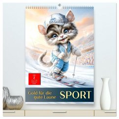 Cover Sport, Gold für die gute Laune (hochwertiger Premium Wandkalender 2026 DIN A2 hoch), Kunstdruck in Hochglanz
