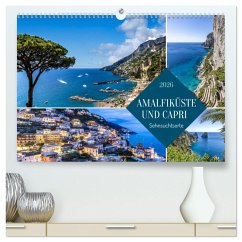 Cover Amalfiküste und Capri - Sehnsuchtsorte (hochwertiger Premium Wandkalender 2026 DIN A2 quer), Kunstdruck in Hochglanz