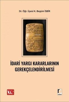 Cover Idari Yargi Kararlarinin Gerekcelendirilmesi