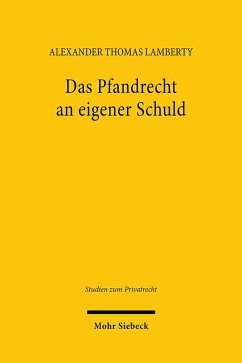 Cover Das Pfandrecht an eigener Schuld