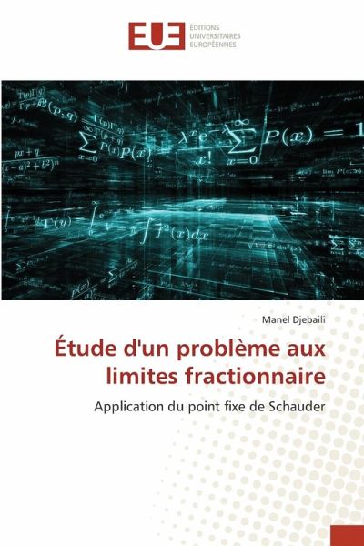 Étude d'un problème aux limites fractionnaire