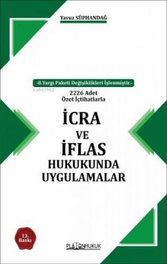 Icra ve Iflas Hukukunda Uygulamalar Ciltli - Süphandag, Yavuz