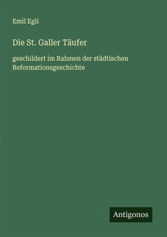 Cover Die St. Galler Täufer