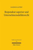 Respondeat superior und Unternehmensdeliktsrecht