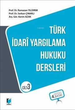 Cover Türk Idar Yargilama Hukuku Dersleri Cilt 3