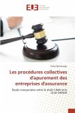 Les procédures collectives d'apurement des entreprises d'assurance Les procédures collectives d'apurement des entreprises d'assurance