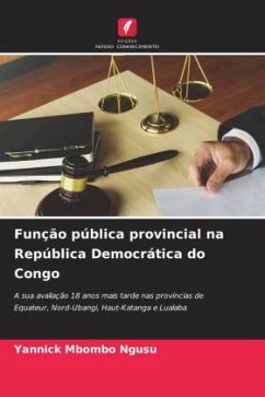 Cover Função pública provincial na República Democrática do Congo
