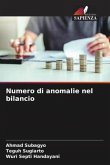 Numero di anomalie nel bilancio Numero di anomalie nel bilancio