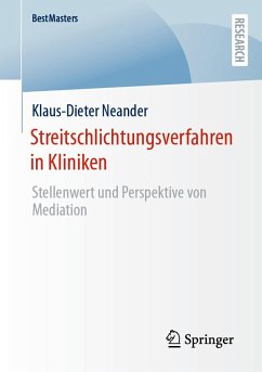Cover Streitschlichtungsverfahren in Kliniken