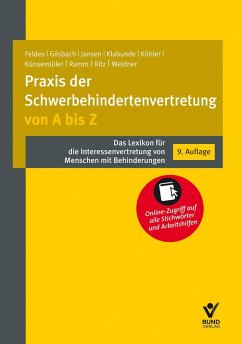 Cover Praxis der Schwerbehindertenvertretung von A bis Z