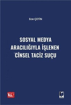 Sosyal Medya Araciligiyla Islenen Cinsel Taciz Sucu Cover Sosyal Medya Araciligiyla Islenen Cinsel Taciz Sucu